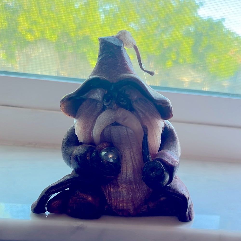 🧙🏽‍♂️WATERCOURSE WAX WORKS WIZARD TRULLS VINTAGE 1975🕯️CANDLE BY RICK BEDORE - Picture 5 of 16